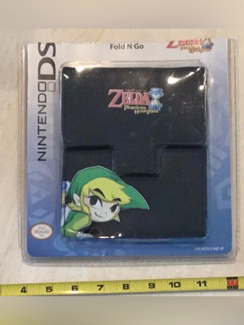 Zelda DS Lite Console Case 2007 Nintendo Hourglass Fold N Go Holder Carry New